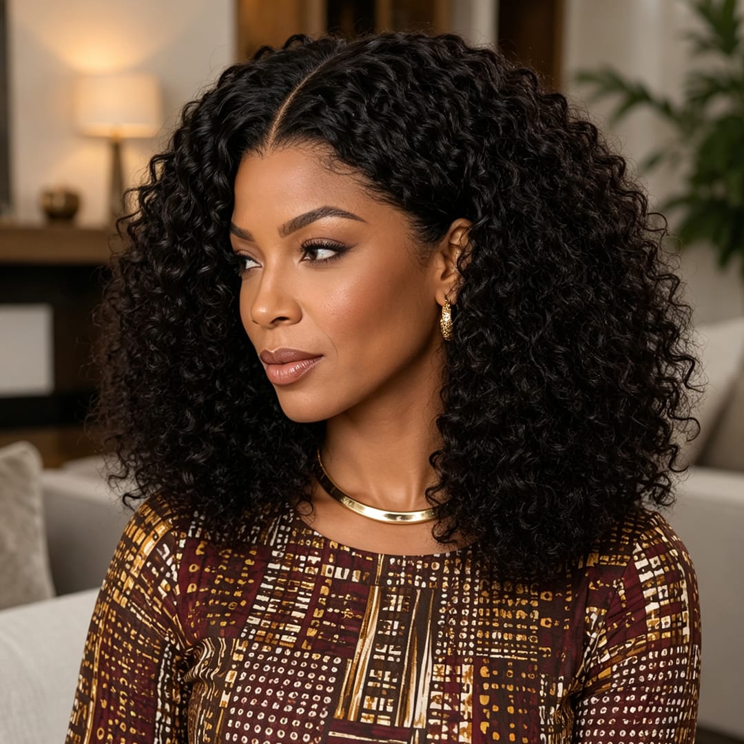 ailuxyhair-fr 12 (En France) AILUXY T Part Bouclé Bob Perruque 100% Cheveux Humains