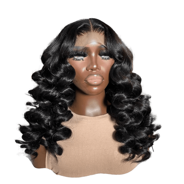 ailuxyhair-fr 14 La Mode AILUXY 13x4 Lace Frontal Perruque Natural Wave Courte Noir Bob Perruque