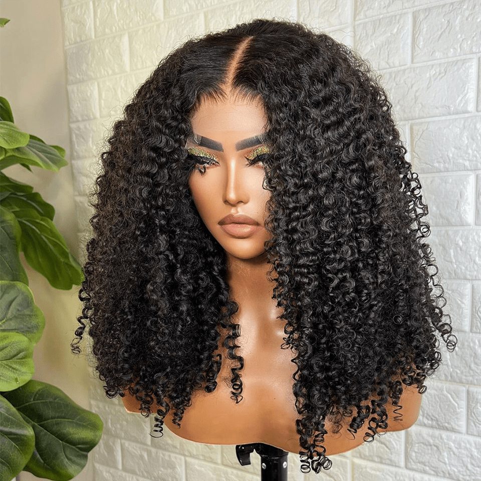ailuxyhair-fr 22 AILUXYhair 4x4 Lace Frontal Bouclée Perruque  200% densité Vrais Cheveux Humains