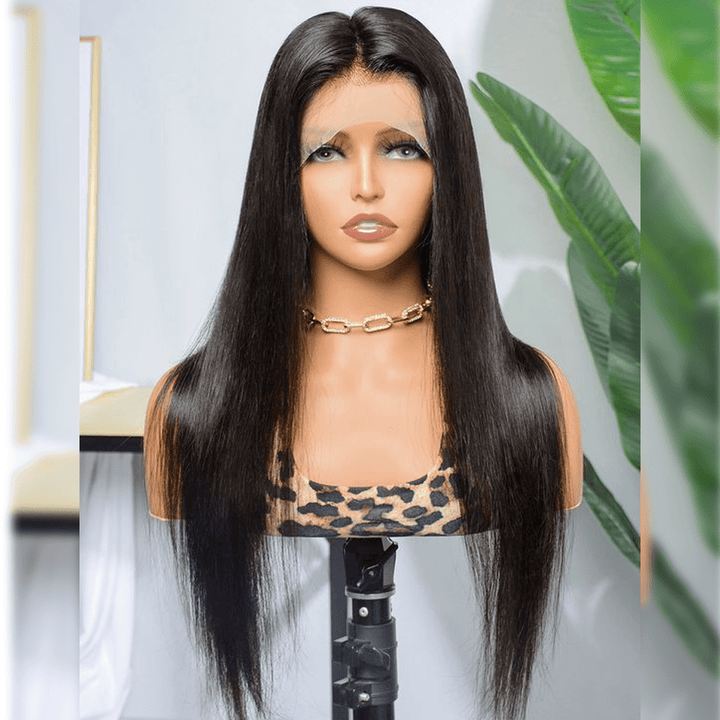 ailuxyhair-fr 250% / 18 (En France) AILUXY 13x6 Lace Frontal Lisse Perruque 250% densité 18 pouces