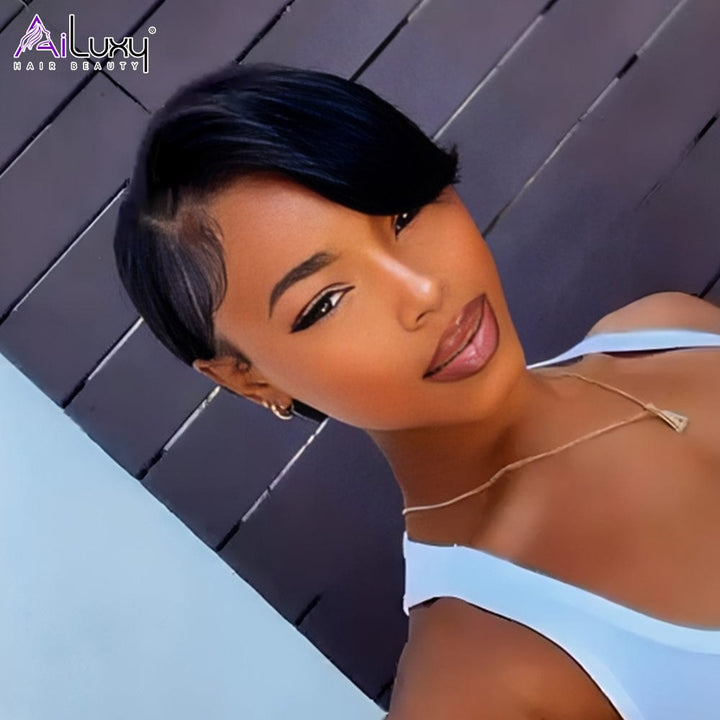 ailuxyhair-fr 6 AILUXY 4x4 Lace closure Bob Perruque 200% Densité 100% Cheveux Humains