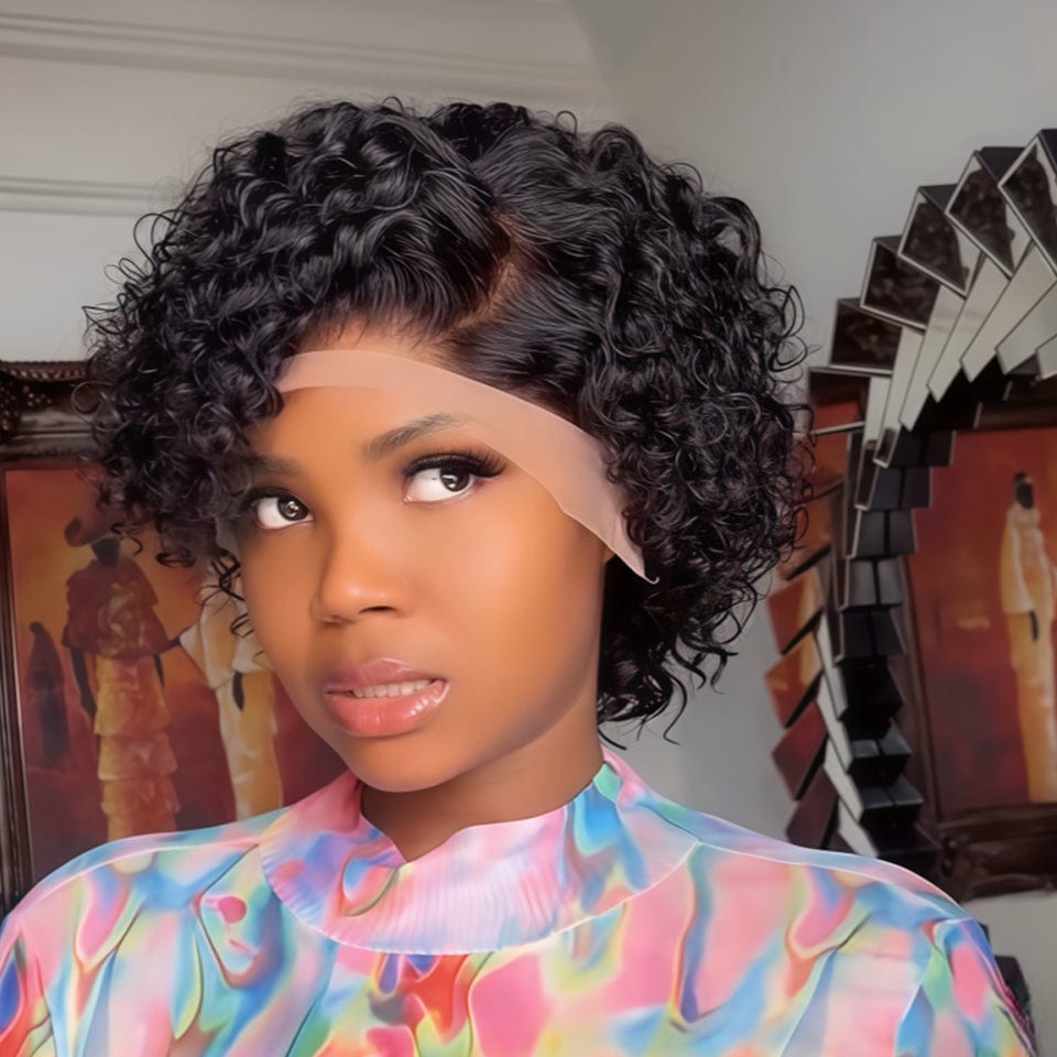 ailuxyhair-fr AILUXY 001 AILUXY Perruque Courte Pixie Ultra Naturelle Style Moderne Effronté