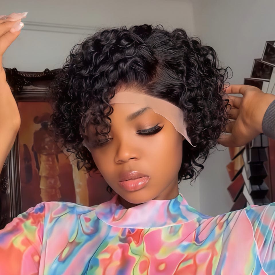 ailuxyhair-fr AILUXY 001 AILUXY Perruque Courte Pixie Ultra Naturelle Style Moderne Effronté