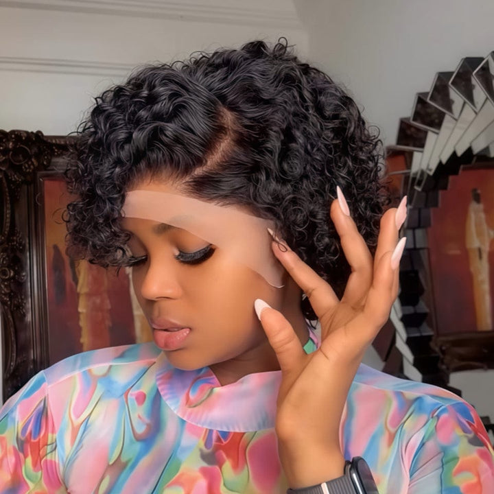 ailuxyhair-fr AILUXY 001 AILUXY Perruque Courte Pixie Ultra Naturelle Style Moderne Effronté