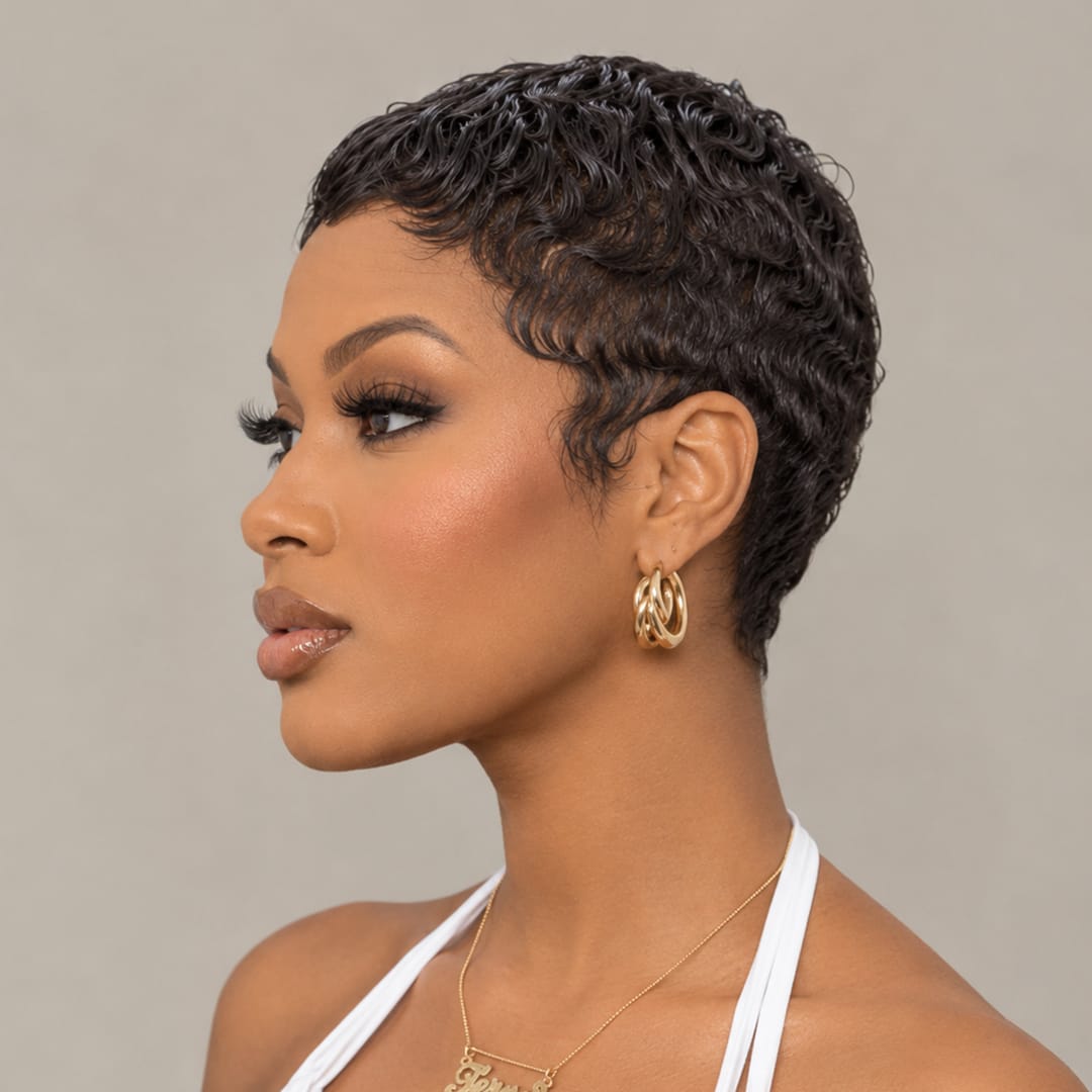 ailuxyhair-fr AILUXY 001 Identique à la photo AILUXY Perruque Nouveauté ! perruque courte perruque pixie 100% cheveux humains