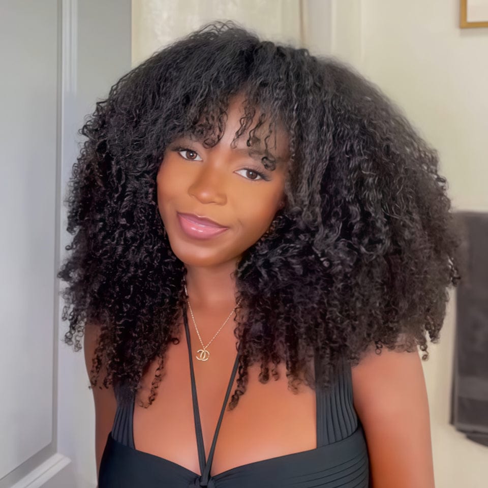 ailuxyhair-fr AILUXY 002 AILUXY Perruque personnalisée avancée afro curly 250% density Cheveux volumineux instantanés