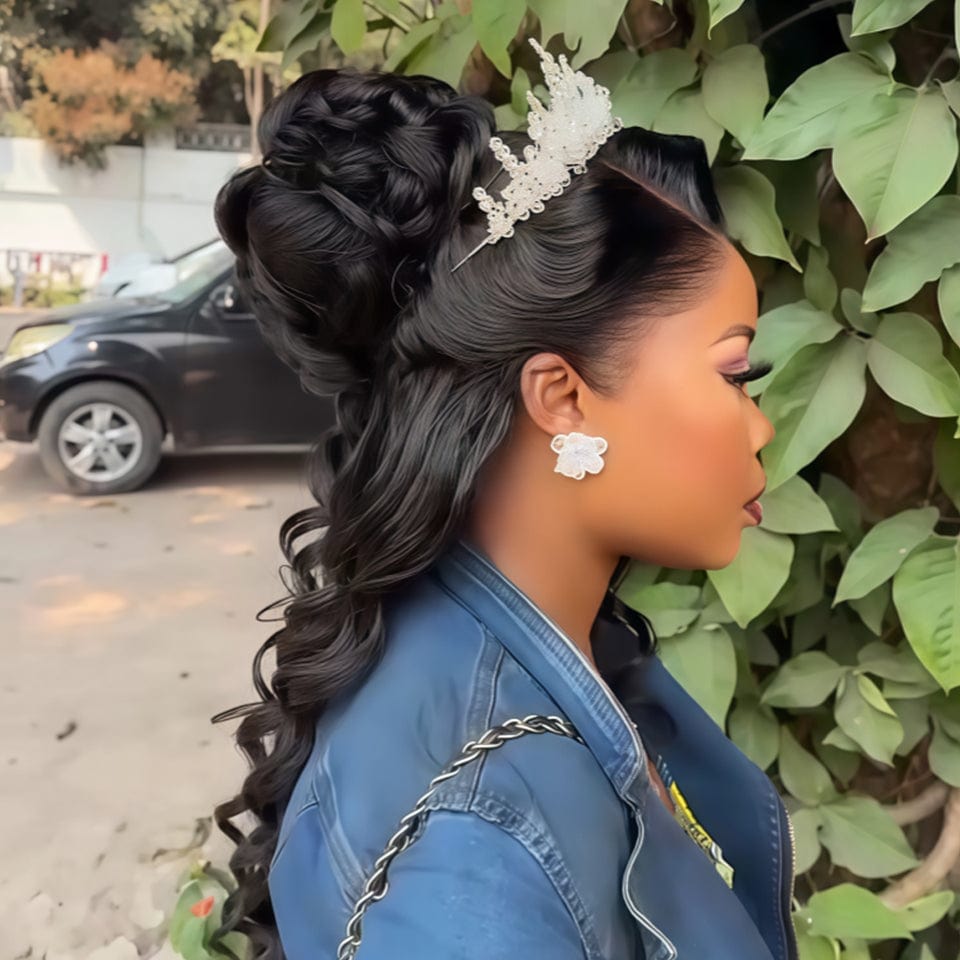 ailuxyhair-fr AILUXY 003 AILUXY 13x4 Lace Frontal Perruque à la mode des coiffures comme sur les photos 2.0