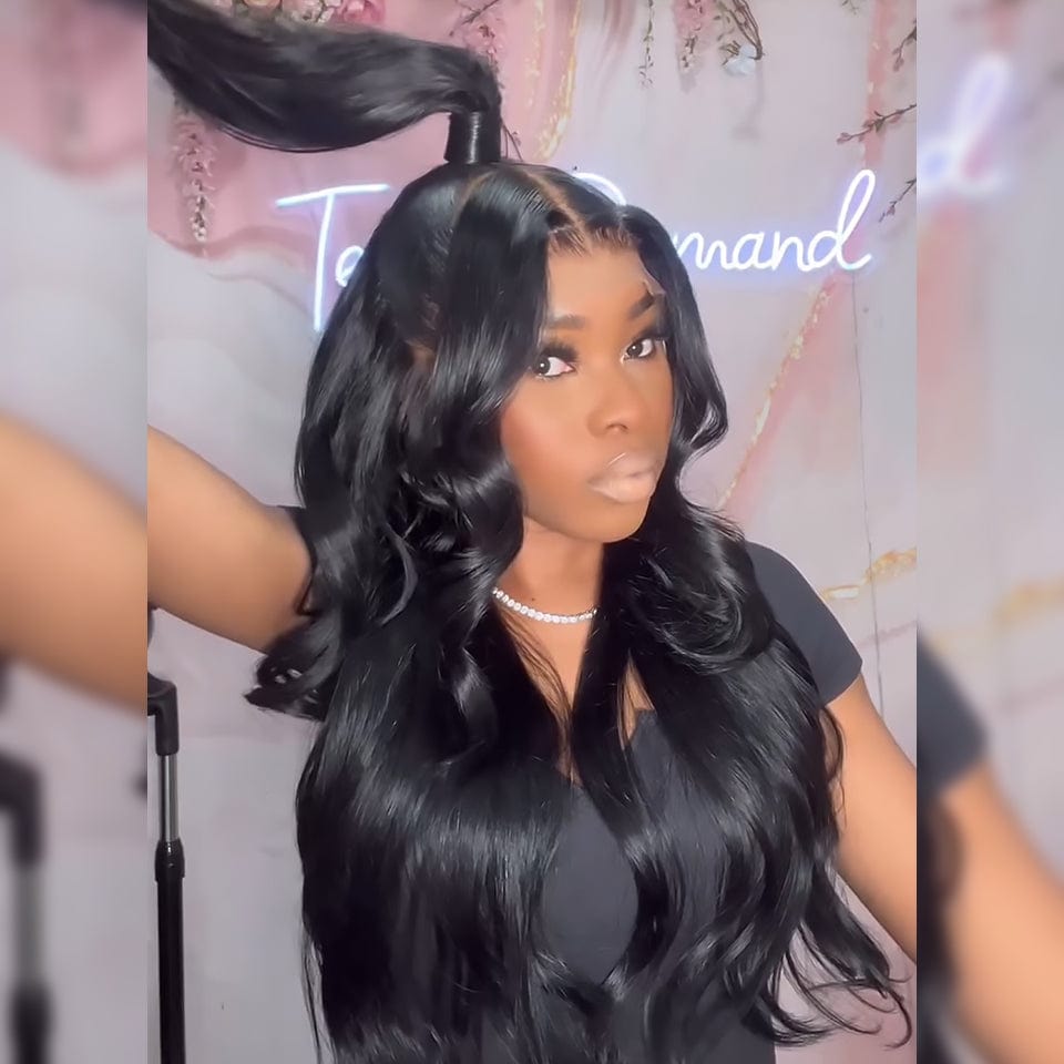 ailuxyhair-fr AILUXY 003 AILUXY 13x4 Lace Frontal Perruque Personnalisation avancée des coiffures comme sur les photos 3.0