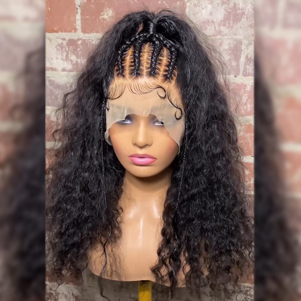 ailuxyhair-fr AILUXY 003 AILUXY  Lace Frontal Tressée Perruque Identique à l'image 4.0