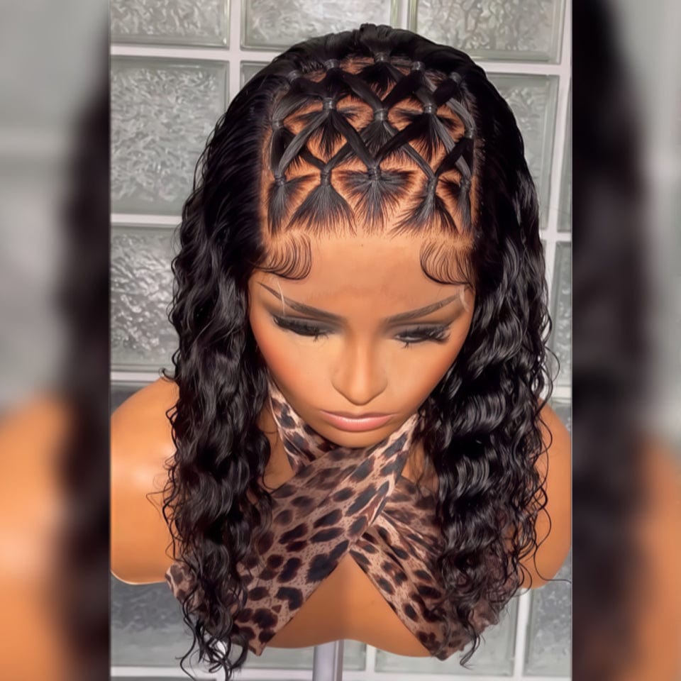 ailuxyhair-fr AILUXY 003 AILUXY  Lace Frontal Tressée Perruque Identique à l'image 5.0