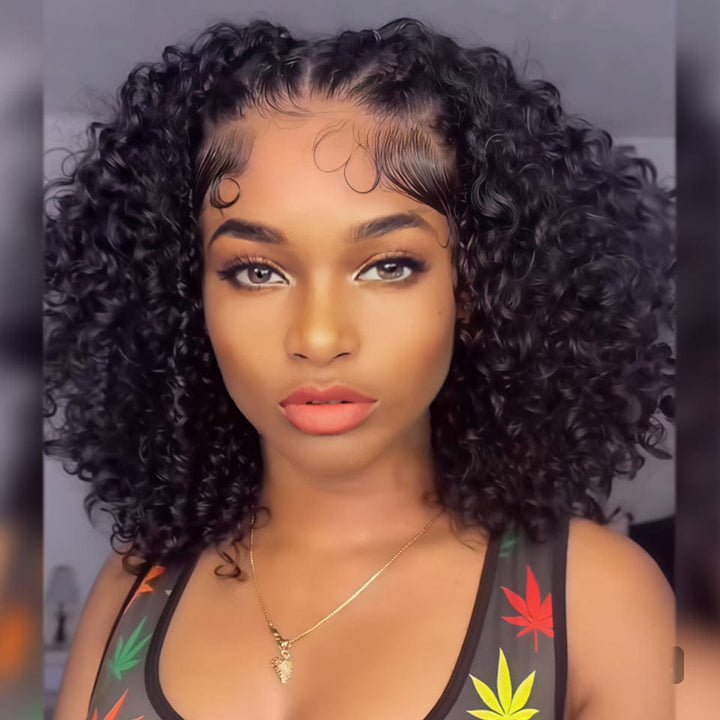 ailuxyhair-fr AILUXY 13x4 Lace bouclée Longue Noir Perruque PROMO FLASH Perruque tressée