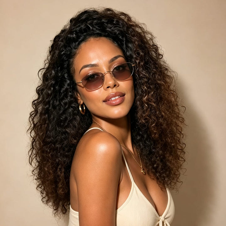 ailuxyhair-fr AILUXY 13x4 Lace Frontal 1bt4 curly  Perruque Court et Frisé Volume Maximum et Attitude