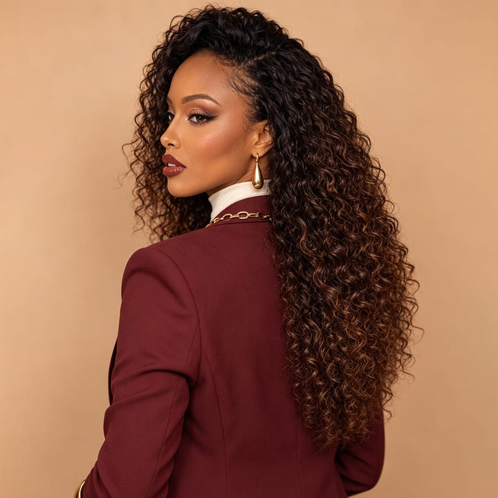 ailuxyhair-fr AILUXY 13x4 Lace Frontal 1bt4 curly Perruque vietnamienne de haute qualité