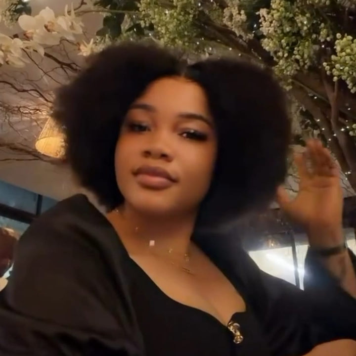 ailuxyhair-fr AILUXY 13x4 Lace Frontal Afro Noir Ultra Volumineux Beauté Afro Naturelle Noire
