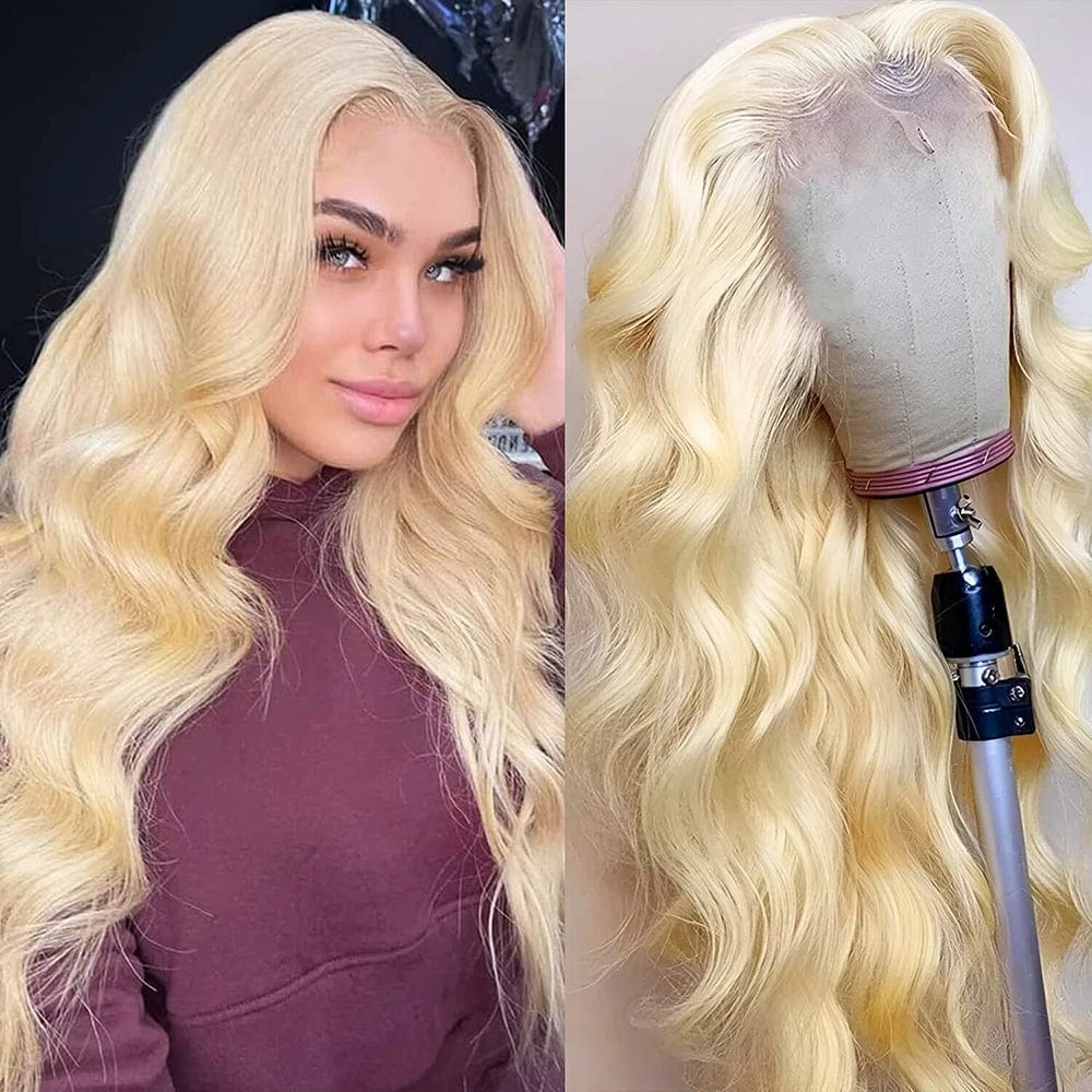 ailuxyhair-fr AILUXY 13x4 Lace Frontal Blond 613 Body Wave Perruque 100% Cheveux Humains