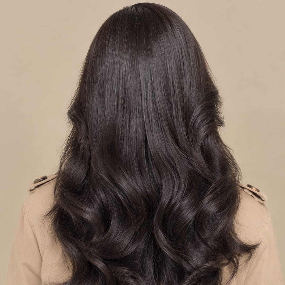 ailuxyhair-fr AILUXY 13x4 Lace Frontal Body Wave Longue Noir Perruque 250% Densité 100% Cheveux Humains