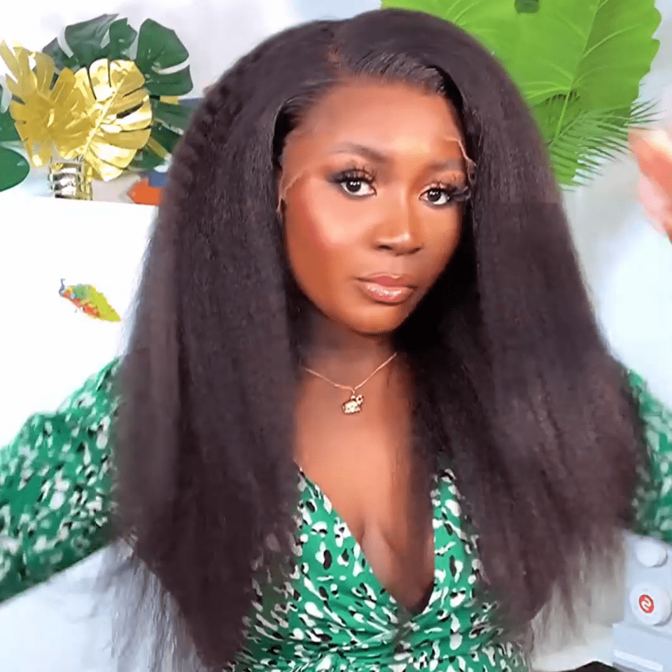 ailuxyhair-fr AILUXY 13x4 Lace Frontal Kinky Lisse