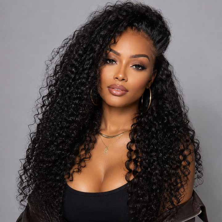 ailuxyhair-fr AILUXY 13x4 Lace Frontal Rose Wave Perruque  200% densité Vrais 100% Cheveux Humains comme sur la vidéo 2 - 3 jours reçus+Un beau cadeau