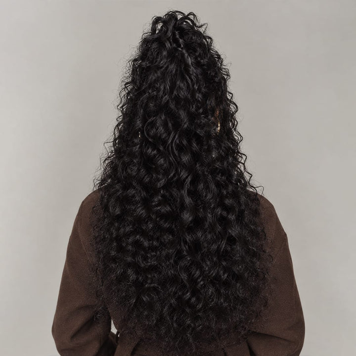 ailuxyhair-fr AILUXY 13x4 Lace Frontal Rose Wave Perruque  200% densité Vrais 100% Cheveux Humains comme sur la vidéo+Un beau cadeau