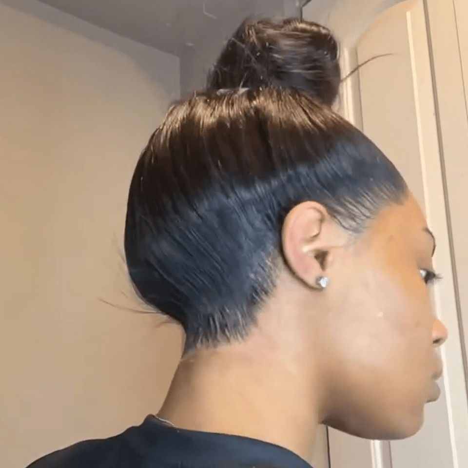 ailuxyhair-fr AILUXY 360 Lace Frontal Perruque Lisse Longue 200% densité Noir 100% cheveux humains