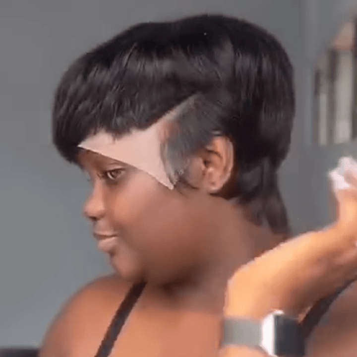 ailuxyhair-fr AILUXY 4x4 lace à l'intérieur Perruque 100% Cheveux Humains comme sur la vidéo 3 - 4 jours reçus+Un beau cadeau