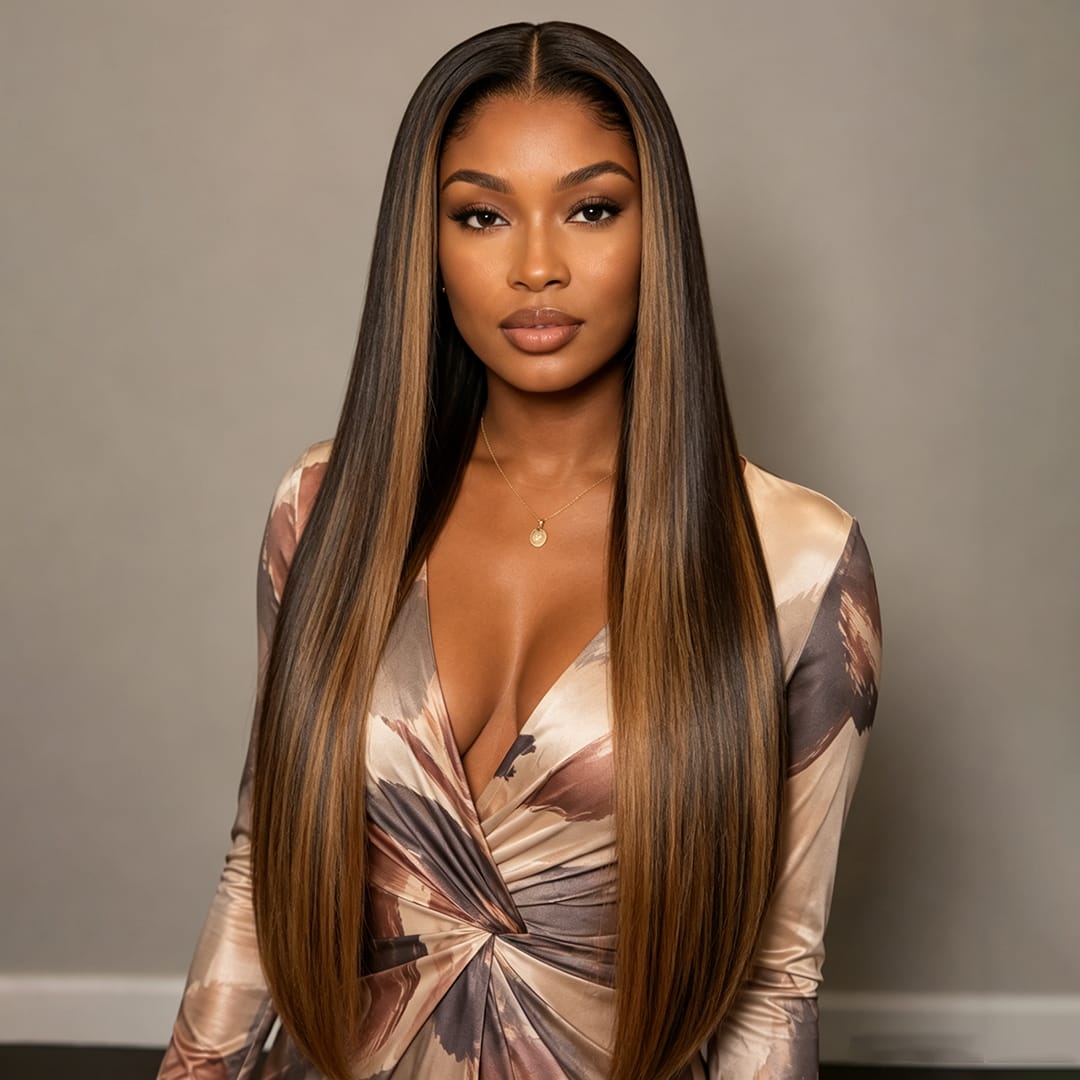 ailuxyhair-fr AILUXY 4x4 Lace closure Perruque super belle 200% densité perruque Tulipes femme  100% Cheveux Humains comme sur la vidéo 2 - 3 jours reçus+Un beau cadeau