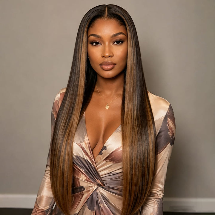 ailuxyhair-fr AILUXY 4x4 Lace closure Perruque super belle 200% densité perruque Tulipes femme  100% Cheveux Humains comme sur la vidéo 2 - 3 jours reçus+Un beau cadeau