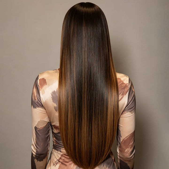 ailuxyhair-fr AILUXY 4x4 Lace closure Perruque super belle 200% densité perruque Tulipes femme  100% Cheveux Humains comme sur la vidéo 2 - 3 jours reçus+Un beau cadeau