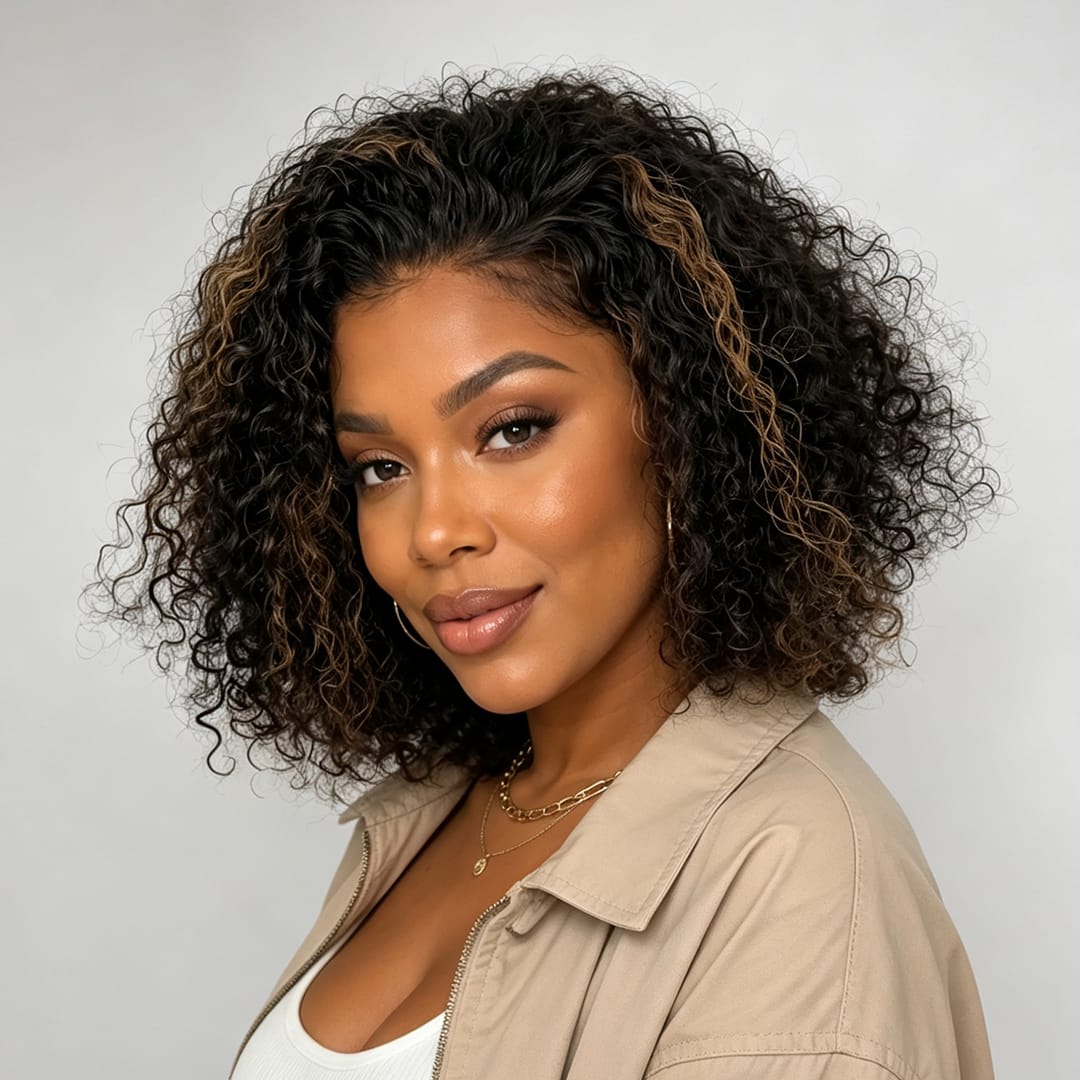 ailuxyhair-fr AILUXY BLACK FRIDAY  Identique à 100% à la photo perruque personnalisée 1bt4 curly