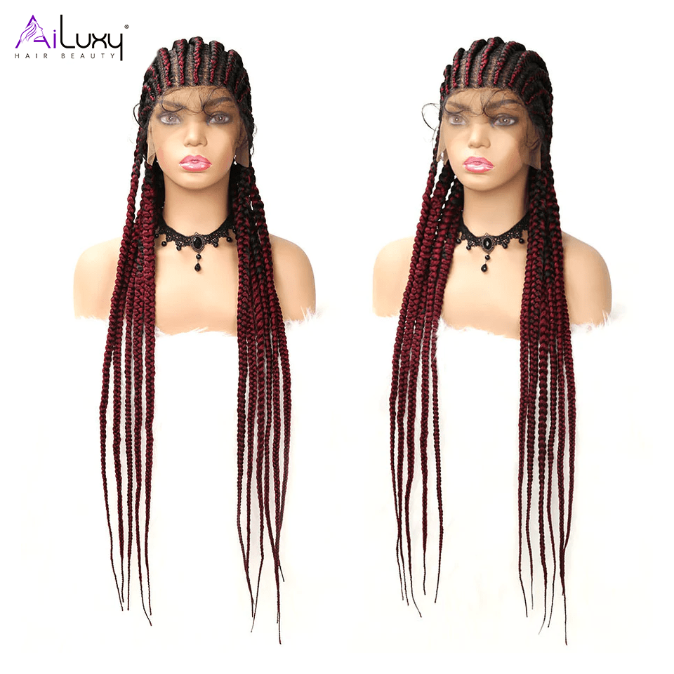 ailuxyhair-fr AILUXY Braid Perruque 100% Cheveux Humains