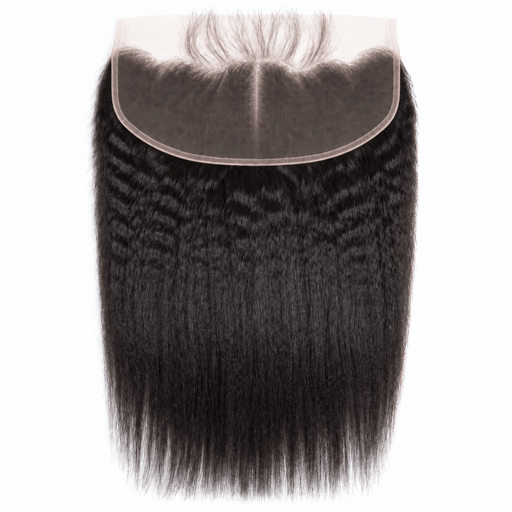 ailuxyhair-fr AILUXY Cheveux 13x4/13x6 HD Lace Frontal Kinky Lisse Dentelle Invisible 100% Cheveux Humains