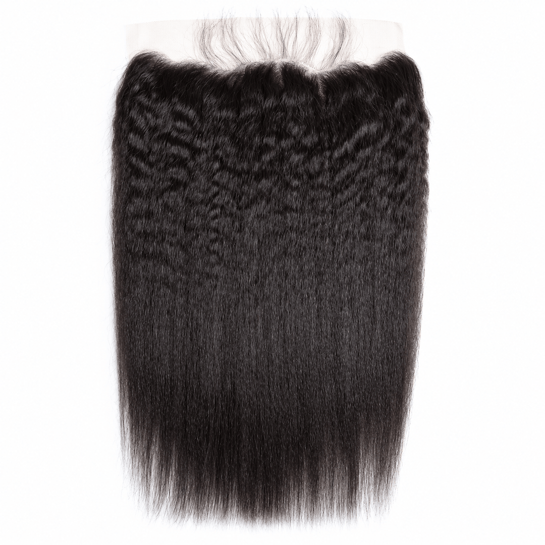 ailuxyhair-fr AILUXY Cheveux 13x4/13x6 HD Lace Frontal Kinky Lisse Dentelle Invisible 100% Cheveux Humains