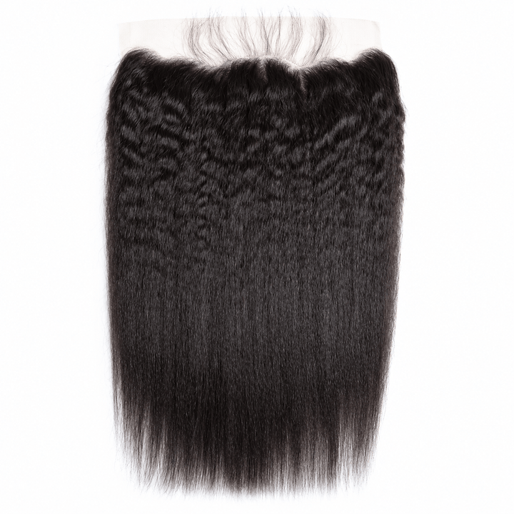 ailuxyhair-fr AILUXY Cheveux 13x4/13x6 HD Lace Frontal Kinky Lisse Dentelle Invisible 100% Cheveux Humains