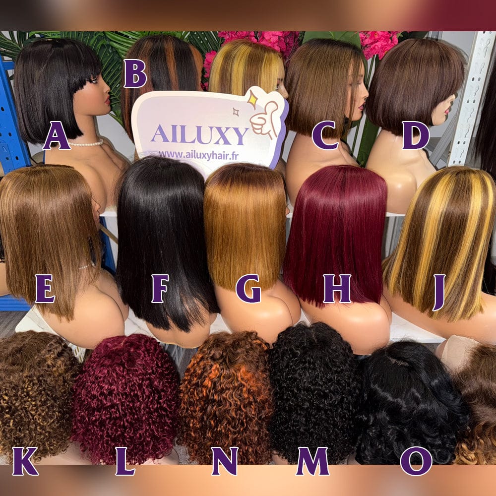 ailuxyhair-fr AILUXY Collection complète de 14 modèles, qualité salon