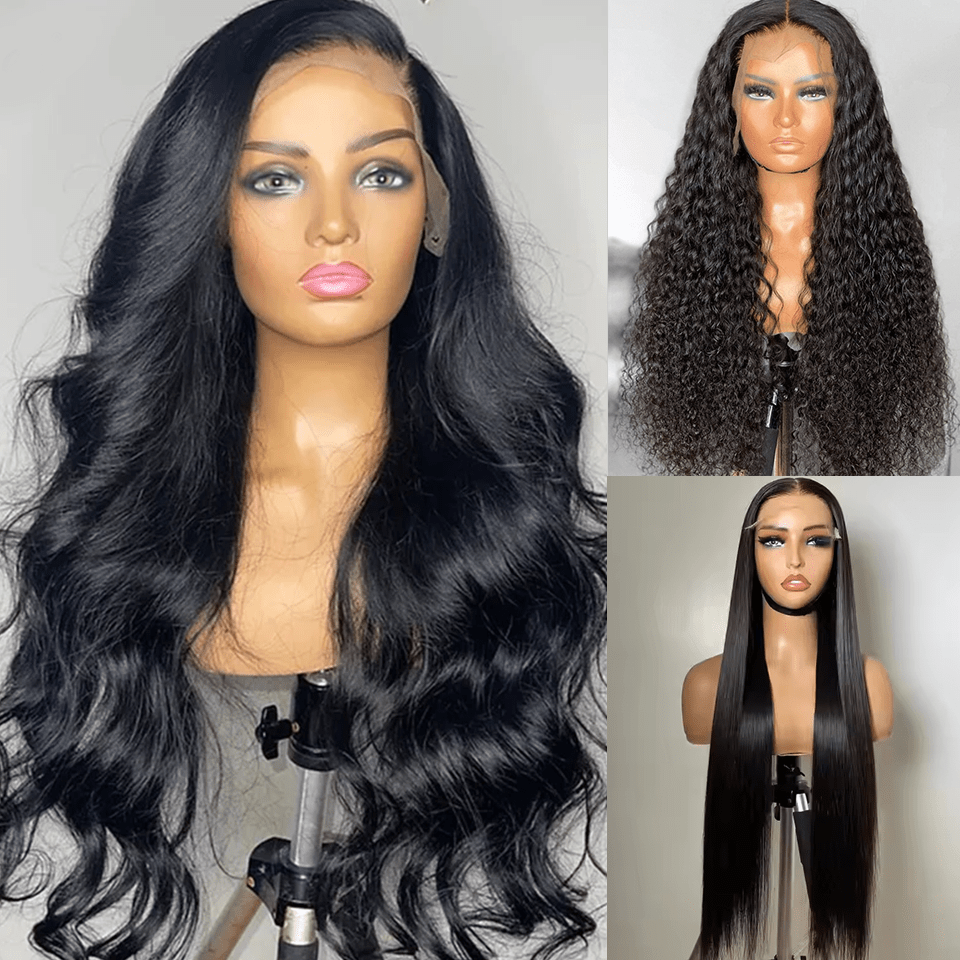 ailuxyhair-fr AILUXY Ensemble de 3 Perruques =219€ | Fermeture en dentelle 13x4, cheveux naturels