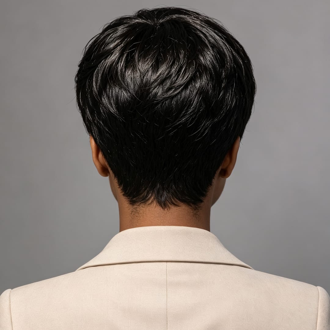 ailuxyhair-fr AILUXY Lisse LALA Courte  Perruque 100% Cheveux Humains