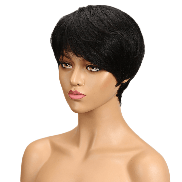 ailuxyhair-fr AILUXY Lisse Perruque 100% Cheveux Humains