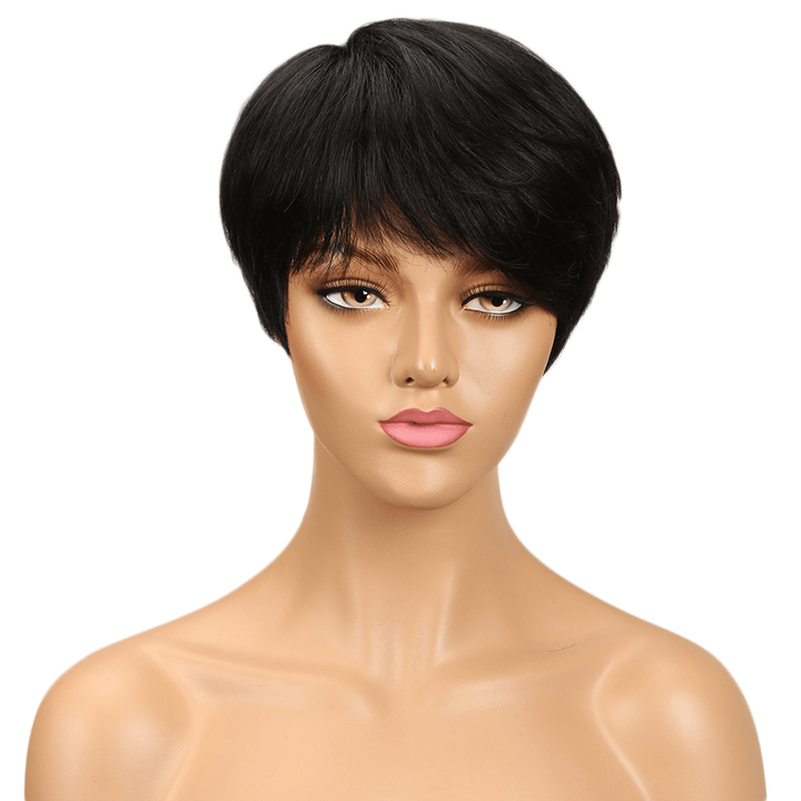 ailuxyhair-fr AILUXY Lisse Perruque 100% Cheveux Humains