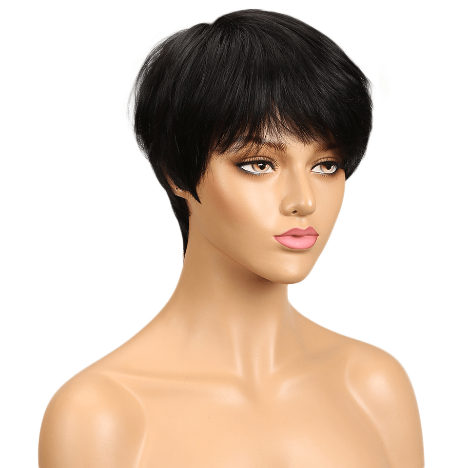 ailuxyhair-fr AILUXY Lisse Perruque 100% Cheveux Humains