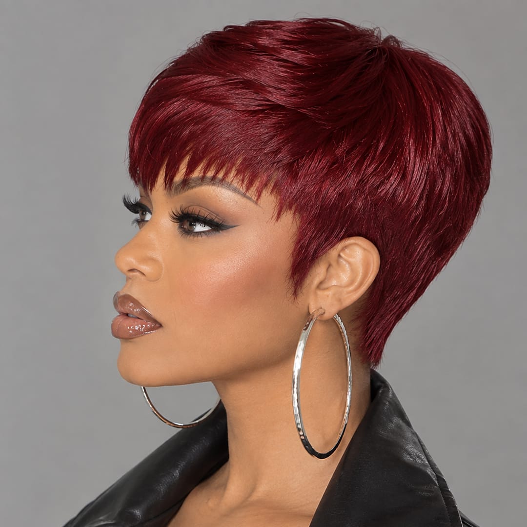 ailuxyhair-fr AILUXY Lisse Perruque 100% Cheveux Humains Perruque Rouge Barbie comme sur la vidéo