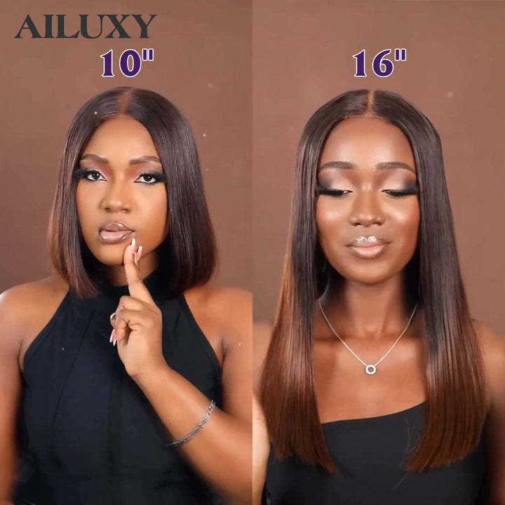 ailuxyhair-fr AILUXY Perruque 2x6 Lace Customisée - Lisse Rayures Droites 3.0