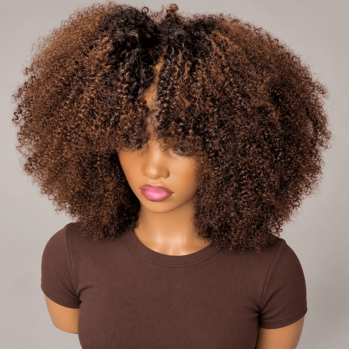 ailuxyhair-fr AILUXY Perruque afro Curly 300%dedensite 2x6 lace Design unique 100% Cheveux Humains