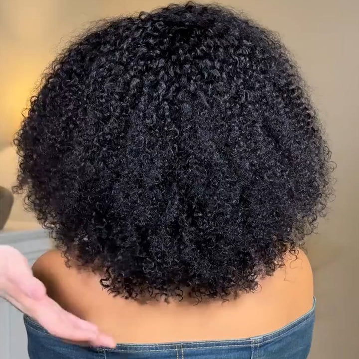 ailuxyhair-fr AILUXY Perruque Bouclée Afro 100% Cheveux Humains, Rendu Ultra-réaliste (Copy)