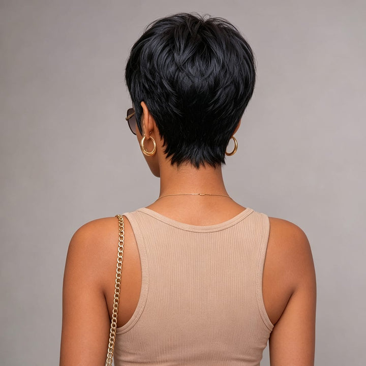 ailuxyhair-fr AILUXY Perruque coupe courte | Charme Naturel