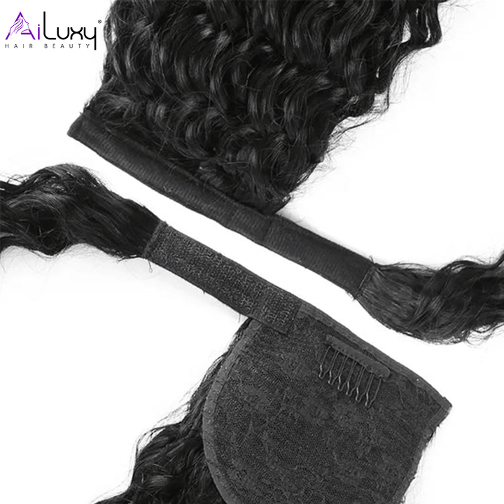 ailuxyhair-fr AILUXY Perruque Extension cheveux humains Ponytail Queues cheval hautes