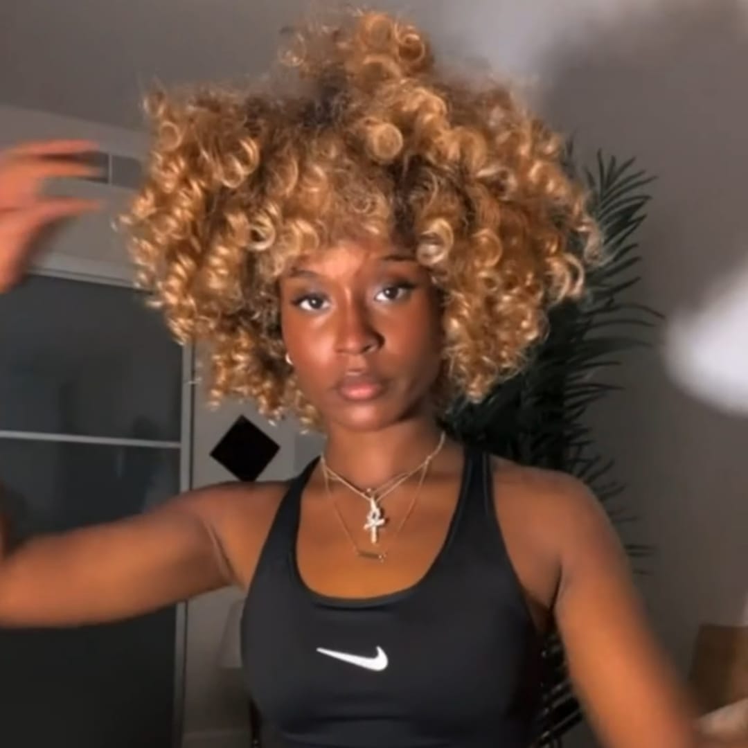ailuxyhair-fr AILUXY Perruque Frange 1B/27Couleur Egg Wave 100% Cheveux Humains,Brillance et Douceur Inégalées