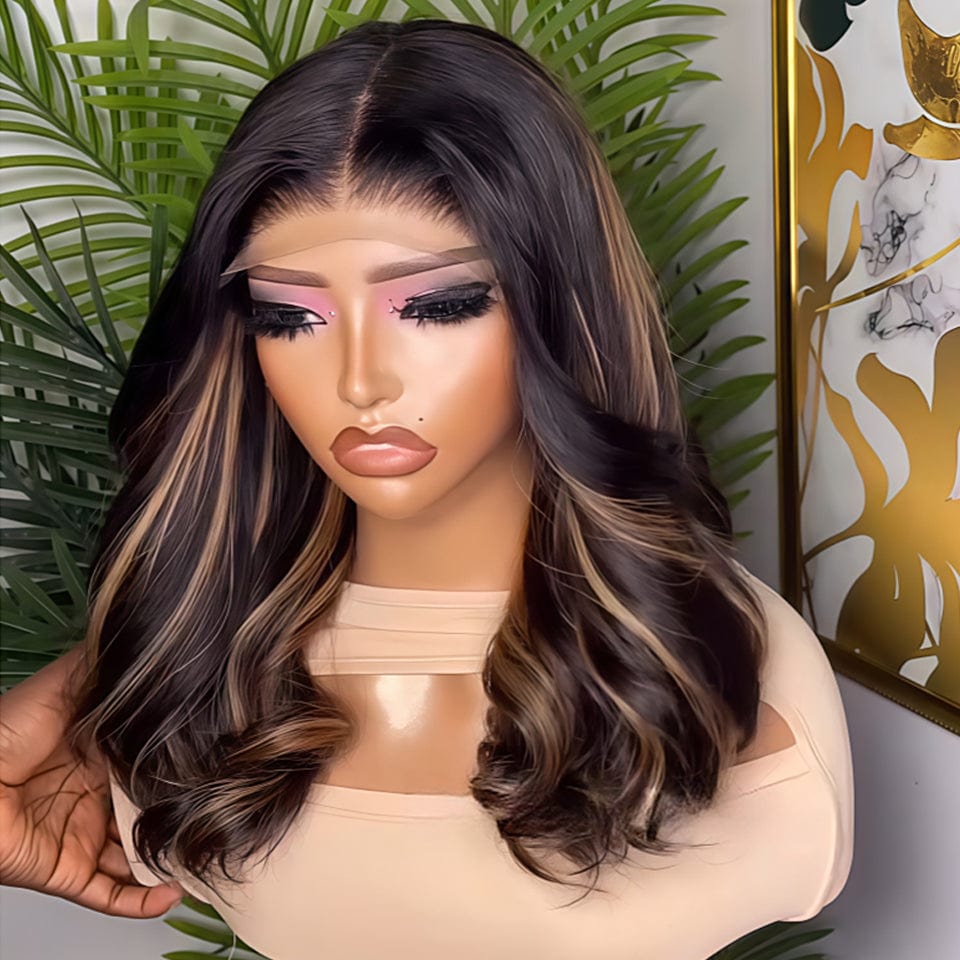 ailuxyhair-fr AILUXY Perruque Longue avec Ombrage Dimension Profonde et Richesse body wave lace 4x4