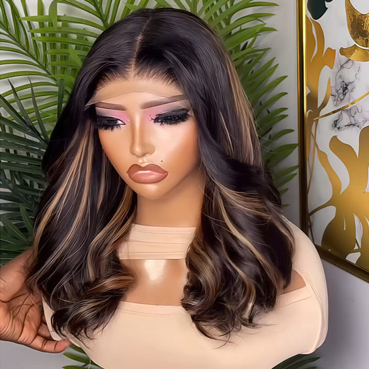 ailuxyhair-fr AILUXY Perruque Longue avec Ombrage Dimension Profonde et Richesse body wave lace 4x4