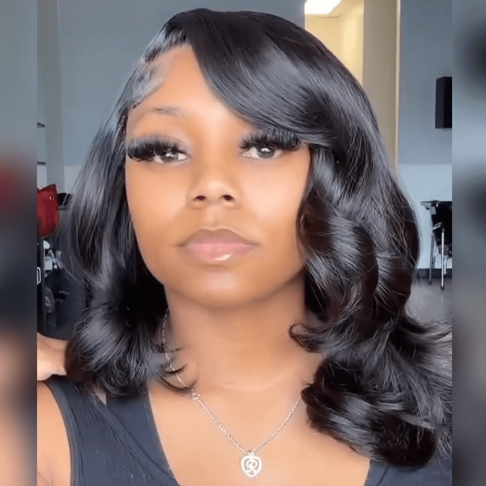ailuxyhair-fr AILUXY Perruque Natural Wave BOB 4X4 Sans Colle