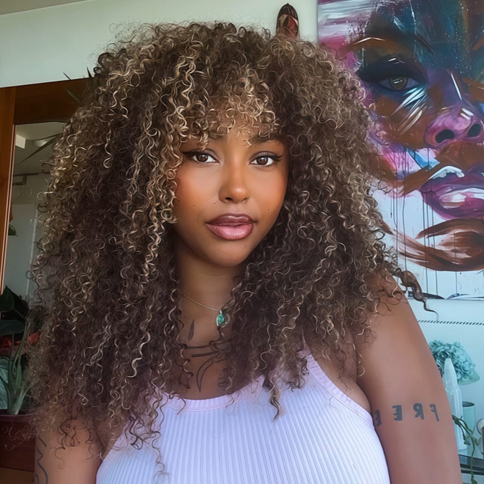 ailuxyhair-fr AILUXY Perruque personnalisée avancée 250% density Bouclés Élégant et stylé
